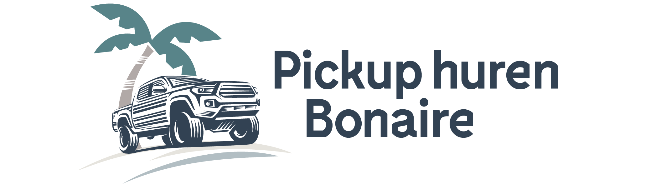 Pickup huren bonaire logo