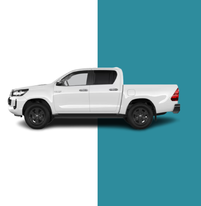 De afgebeelde Toyota Hilux v6 pickup kent een spoepele rijervaring en luxe interieur met leren bekleding en achteruitrij camera.